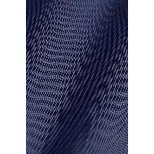 Camisa Aramis Manga Longa Reg Poliamida Liso Azul Escuro