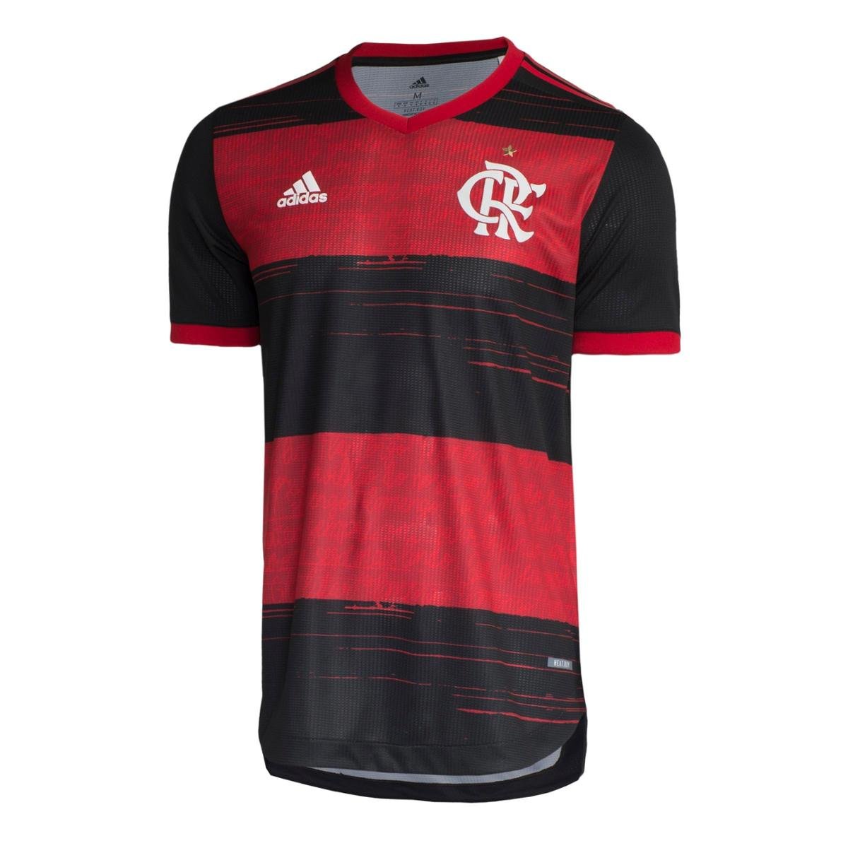 Camisa Authentic Cr Flamengo 1 Adidas Masculina Menor preço em Camisa Authentic Cr Flamengo 1 Adidas Masculina