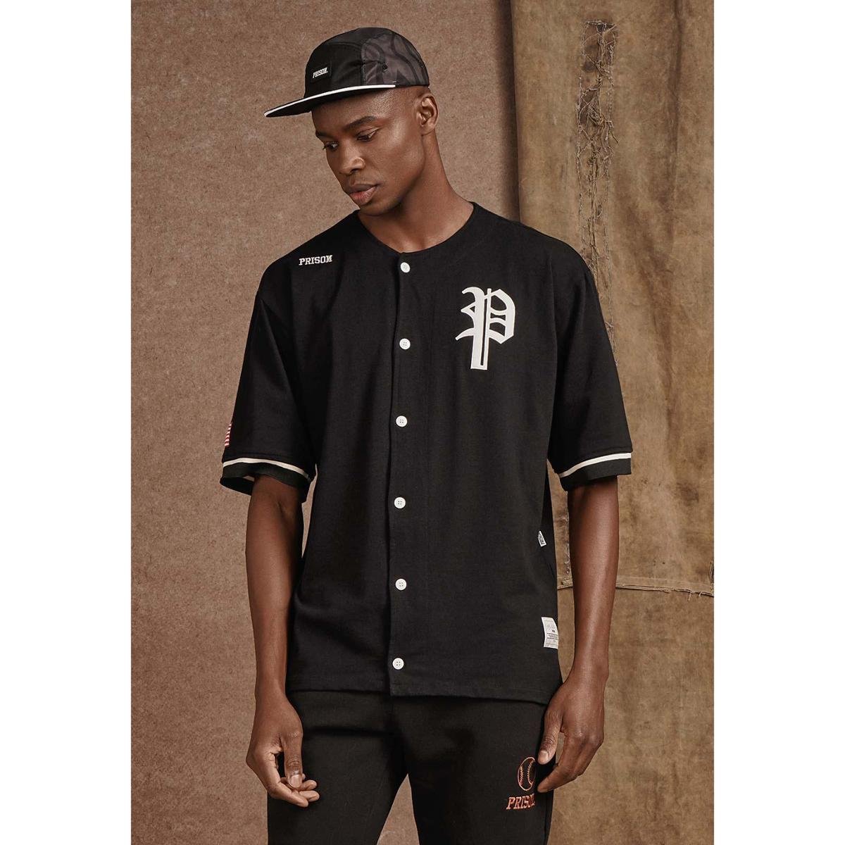Beisebol Camisas Jersey Camisa De Baseball Preta Camisa Jersey