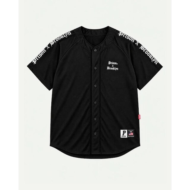 Camisa Baseball Jersey Brooklyn x Prison