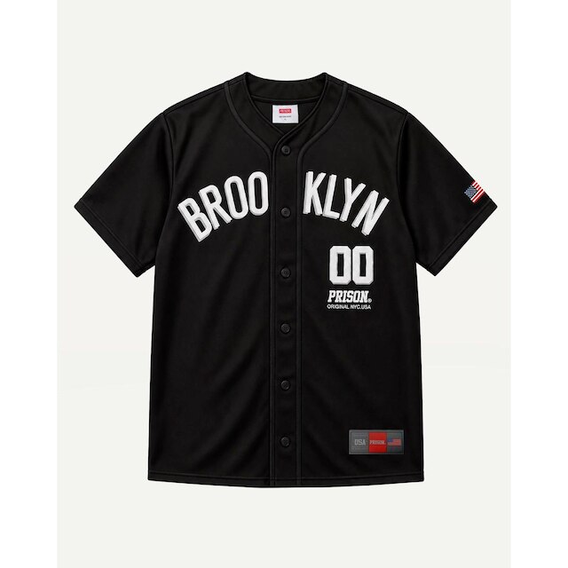 Camisa Baseball Oversized Prison Jersey Brooklyn