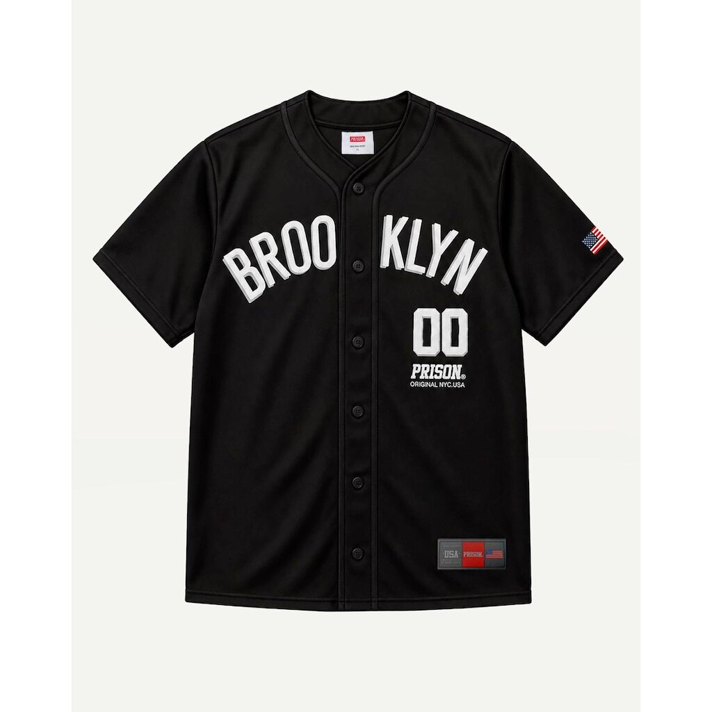 Camisa Baseball Oversized Prison Jersey Brooklyn