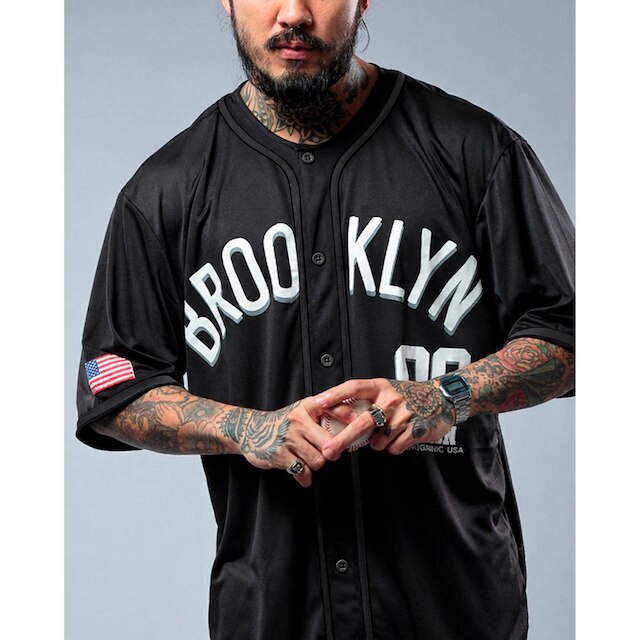 Camisa Baseball Oversized Prison Jersey Brooklyn