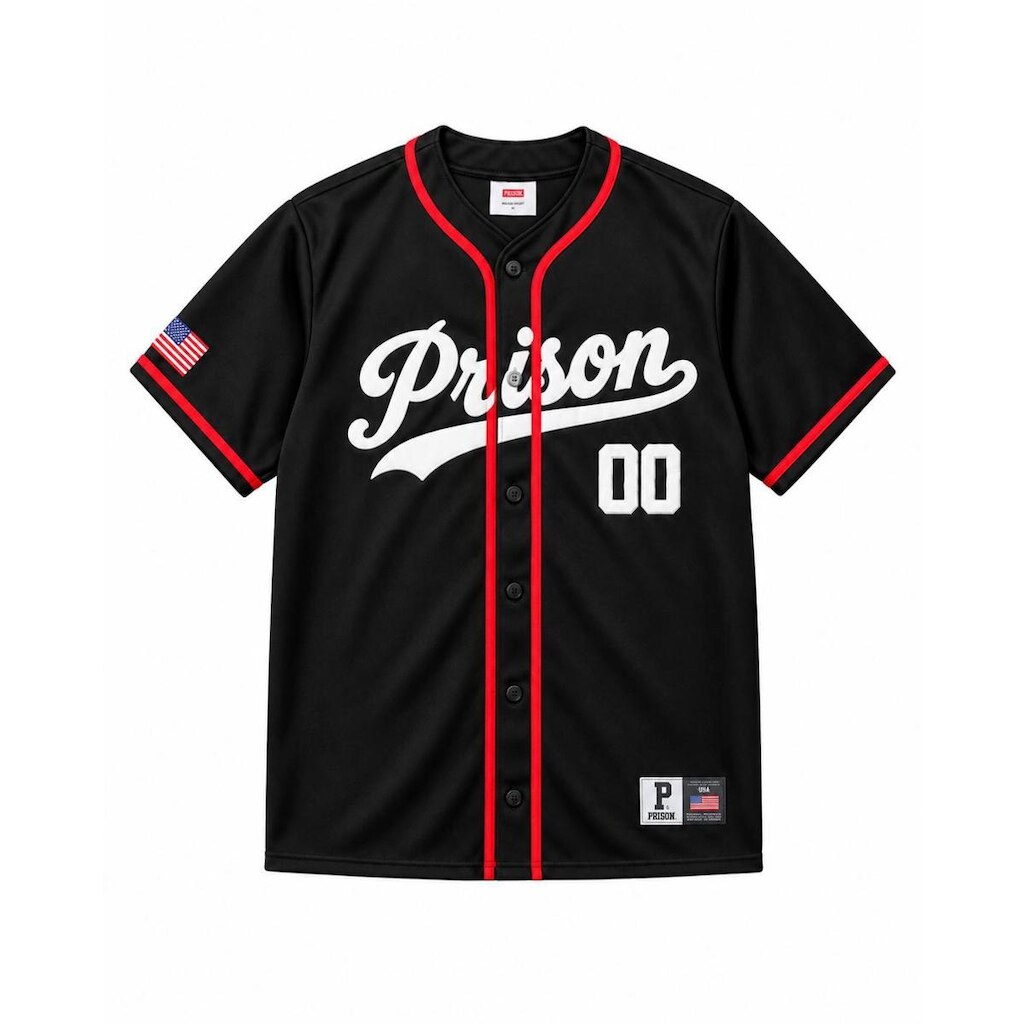 Camisa Baseball Prison Miami Athletic 00