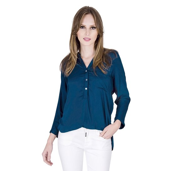 CAMISA BÁSICA HANDBOOK - Azul