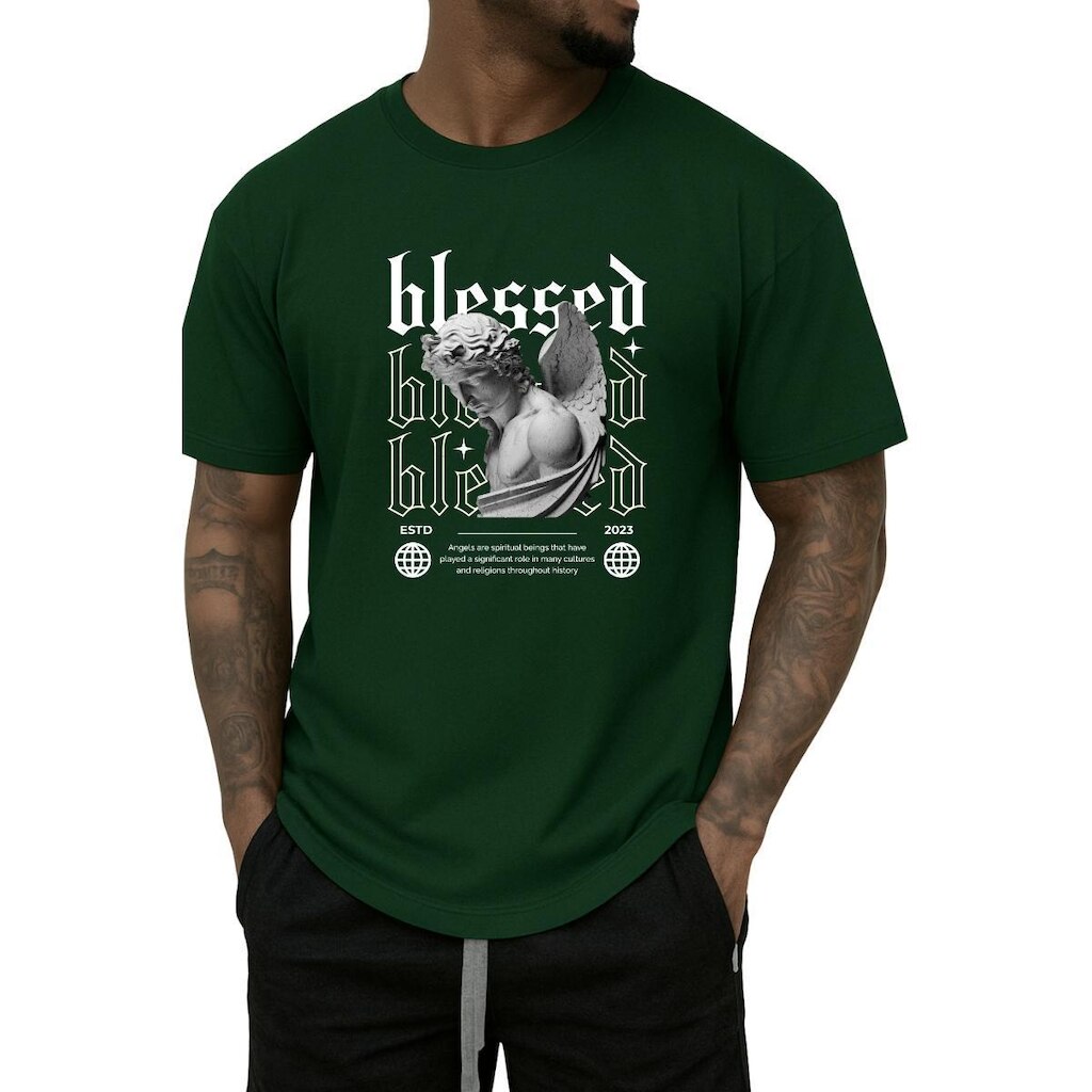 Camisa Blessed Algodão Premium Gmm Masculina