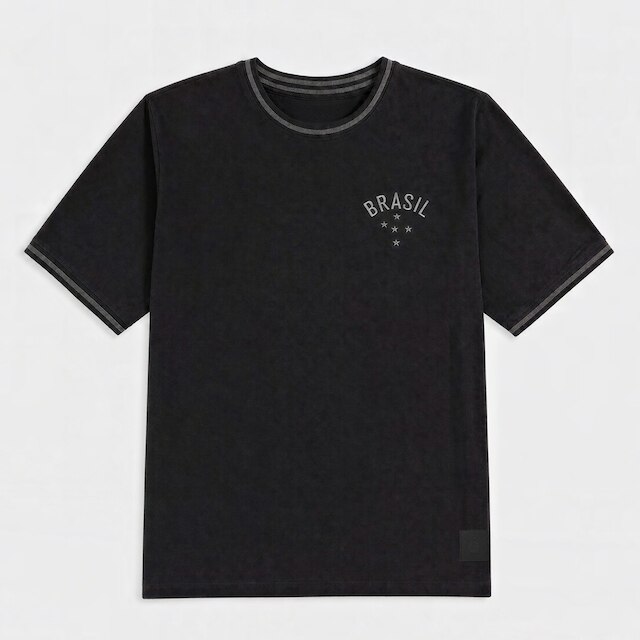 Camisa Brasil All Black Masculina