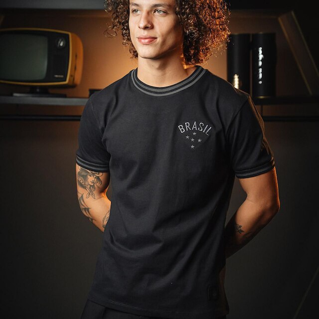 Camisa Brasil All Black Masculina