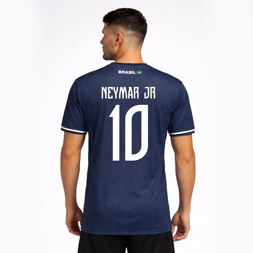 Camisa Brasil Braziline Xodó Neymar Jr 10 Masculina