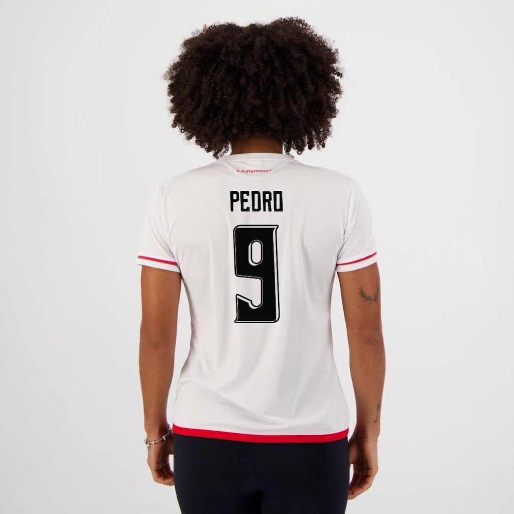 Camisa Braziline Flamengo Approval Feminina  9 Pedro