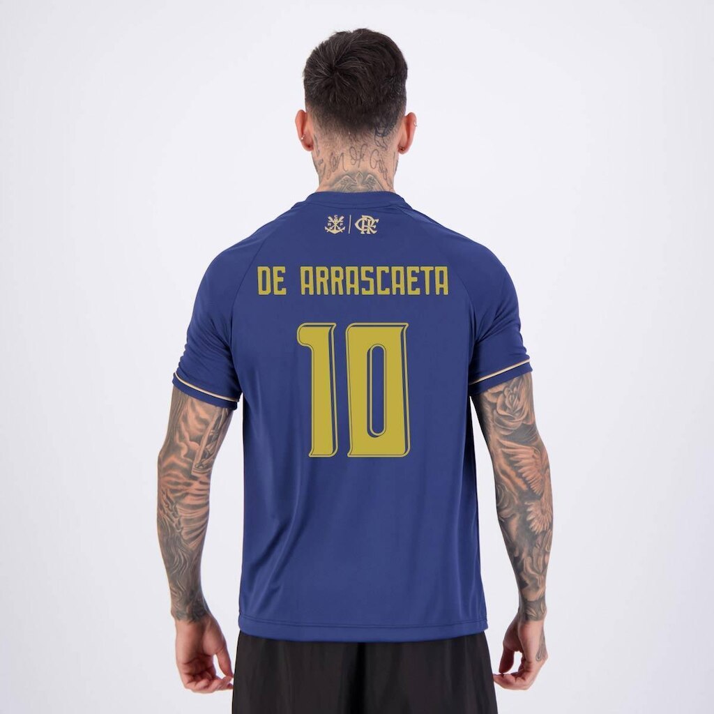 Camisa Braziline Flamengo Frequência 10 De Arrascaeta