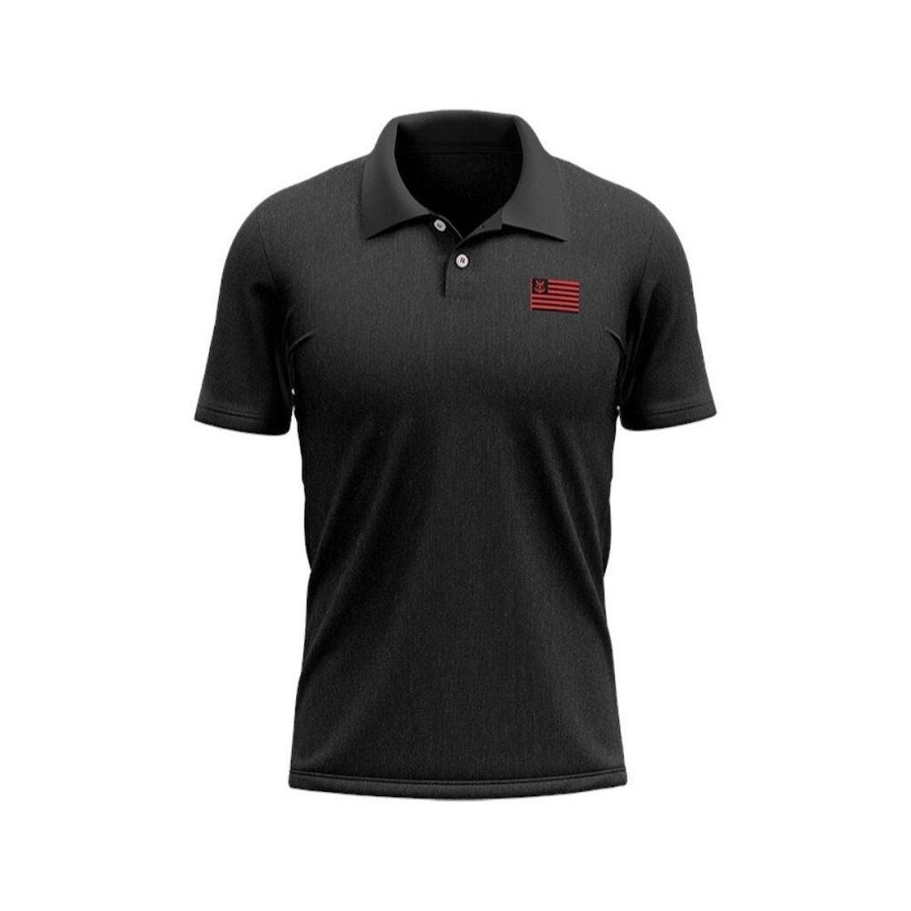 Camisa Braziline Polo Flamengo Lema ADT Masculina