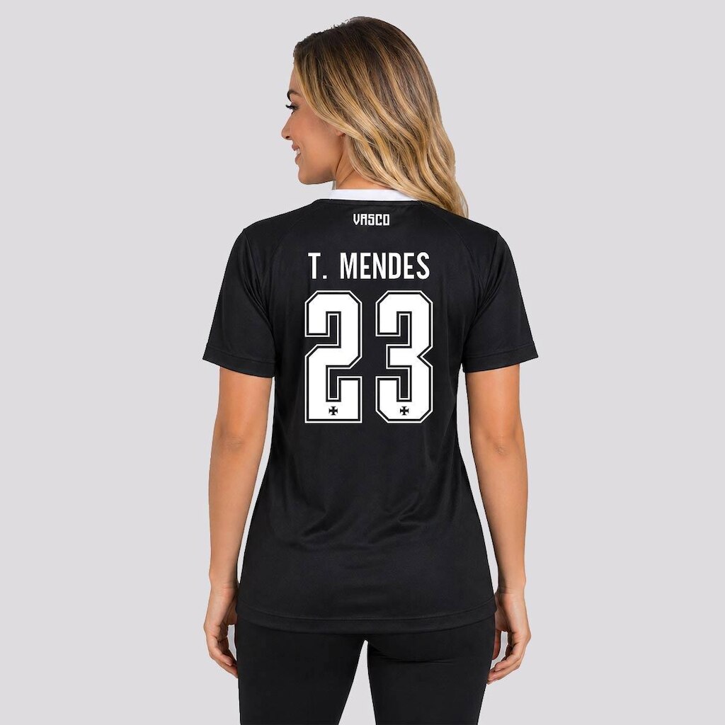Camisa Braziline Vasco Principia Feminina  23 T. Mendes