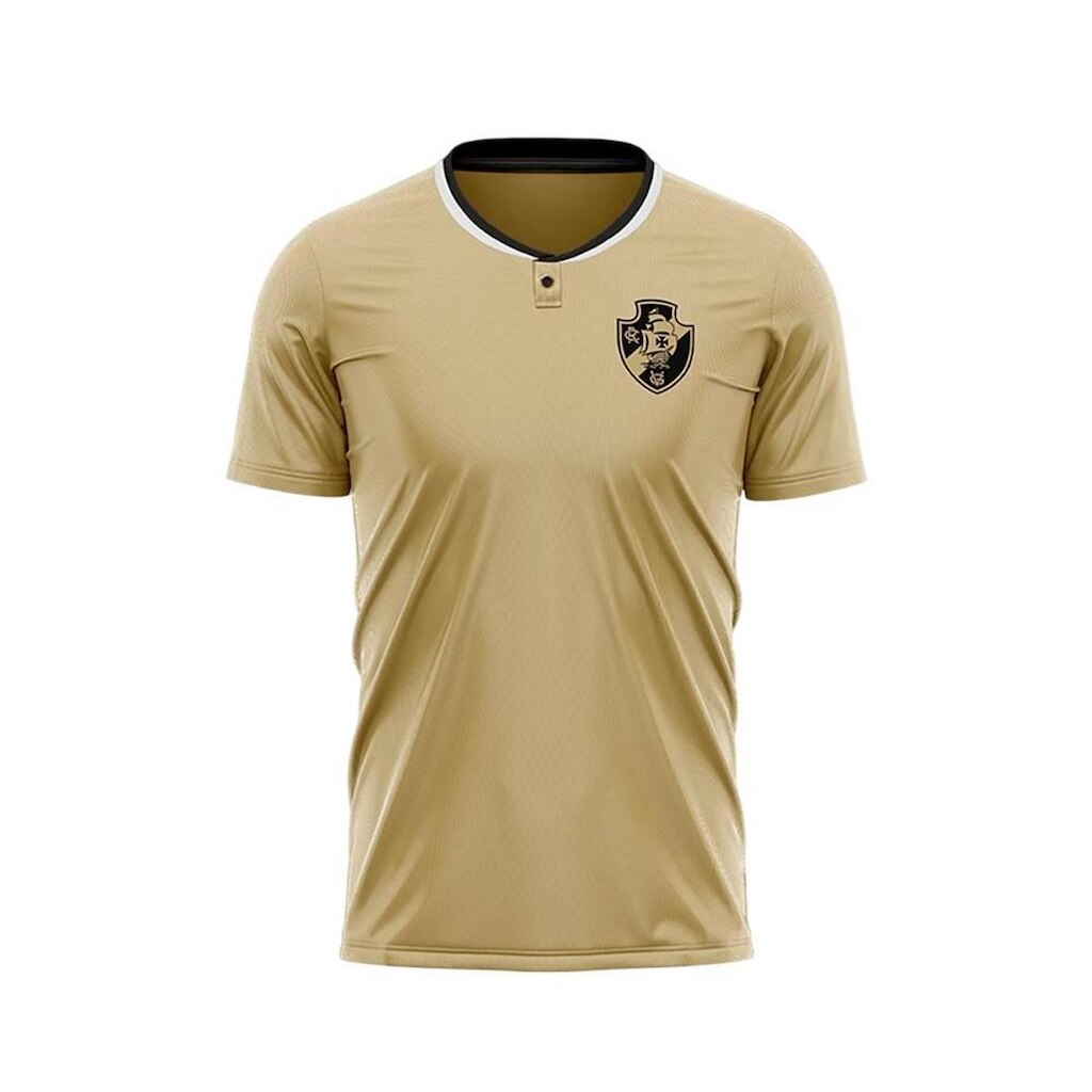 Camisa Braziline Vasco Sustento - Dourado