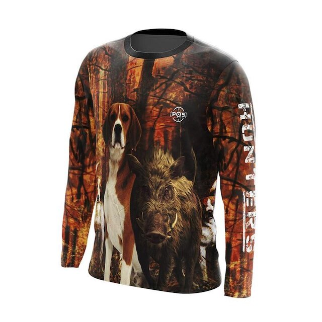 Camisa Camiseta Caçador Hunters - Ref 03 - Uv50+