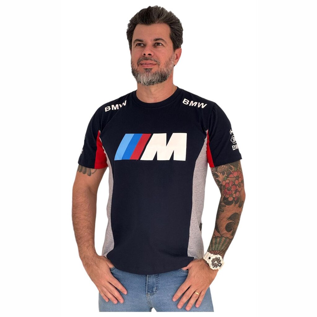 Camisa Camiseta Masculina Moto BMW RR