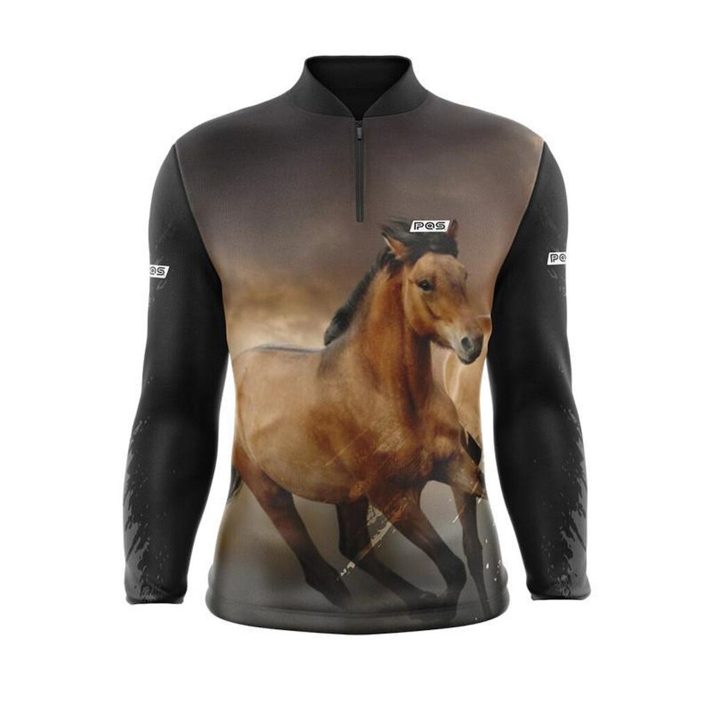 Camisa Camiseta Pqs Peão Cowboy Cavalo Country 04 Uv50