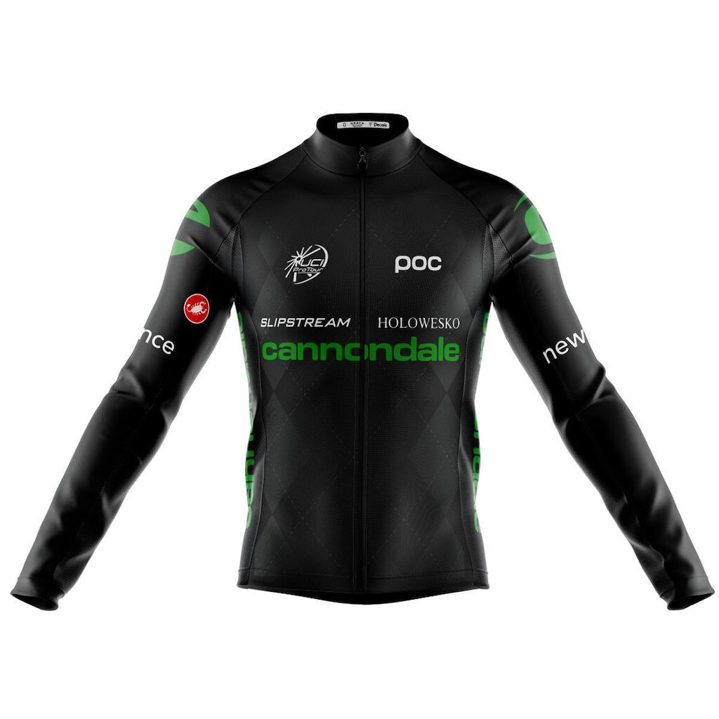 Camisa Ciclismo Cannondale Longa Zíper Full Dry Decole