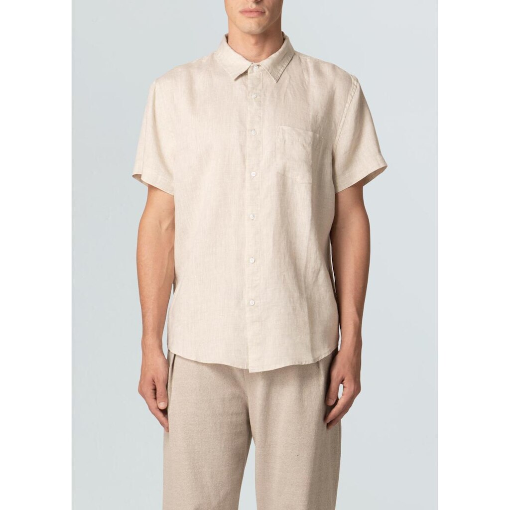 Camisa classic linen mc