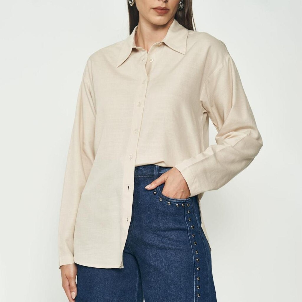 Camisa Colcci Alfaiataria Feminino