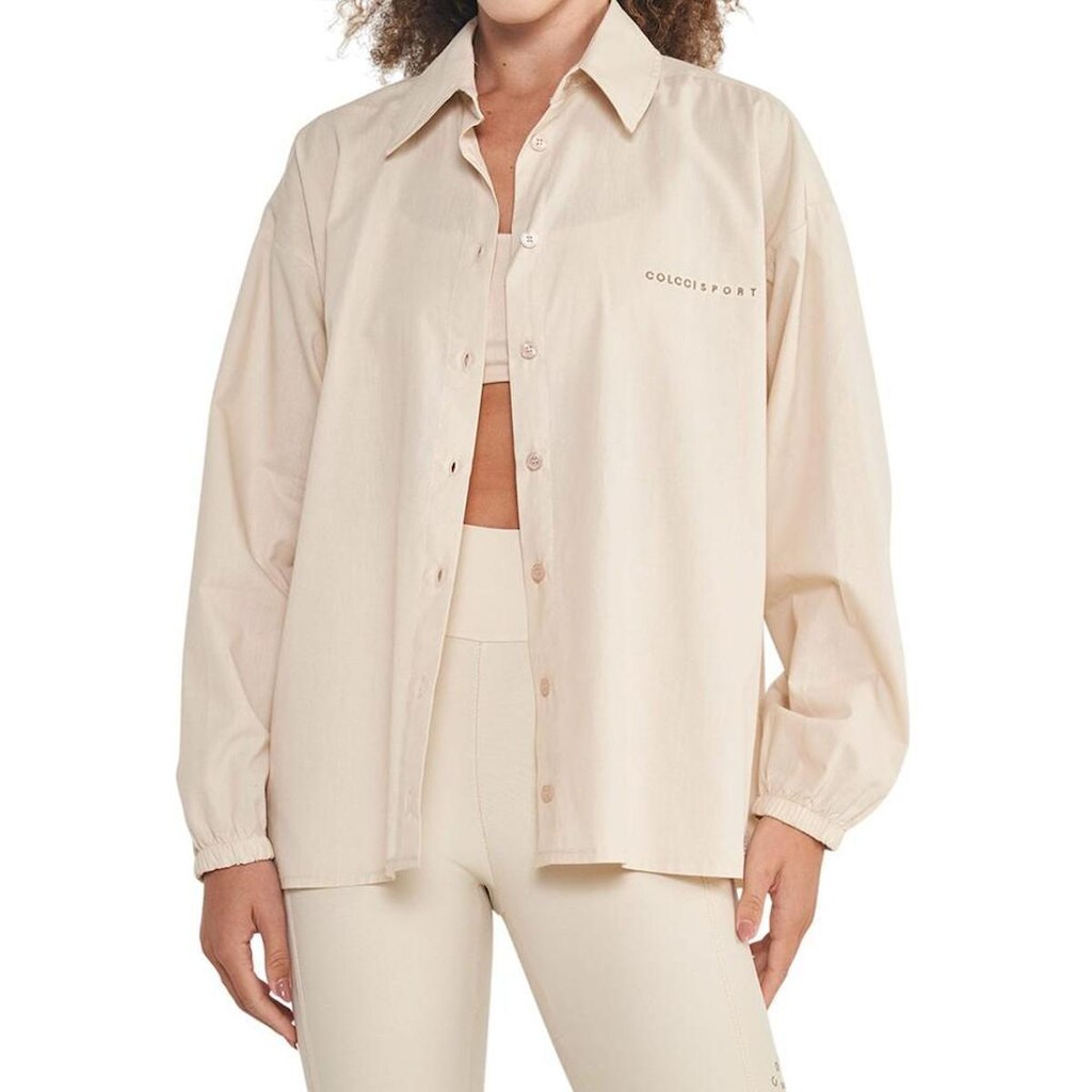 Camisa Colcci Bege Taupe Feminina