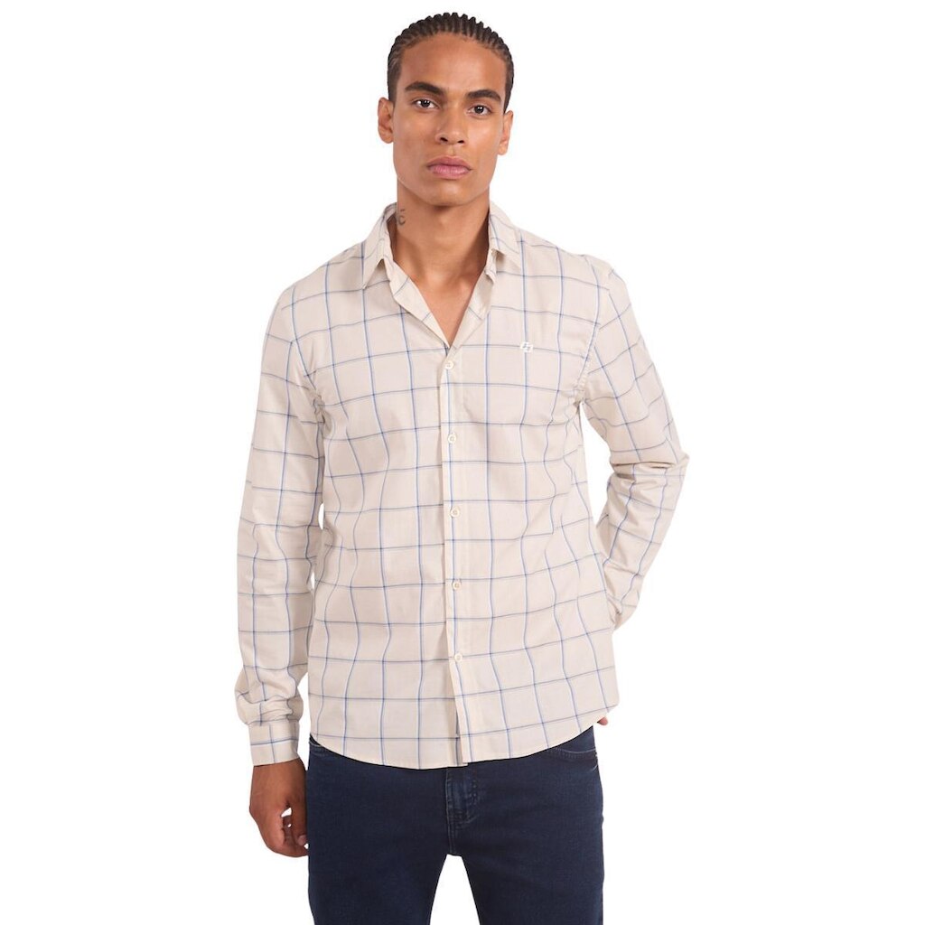 Camisa Colcci Masculina Manga Longa Xadrez