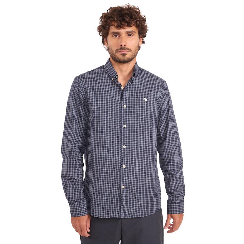 Camisa Colcci Masculina Micro Xadrez