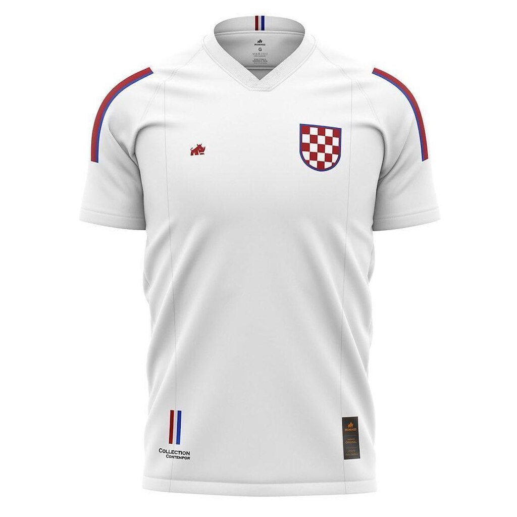 Camisa Croácia Contempor EuroDry Rinno Class Original Futebol