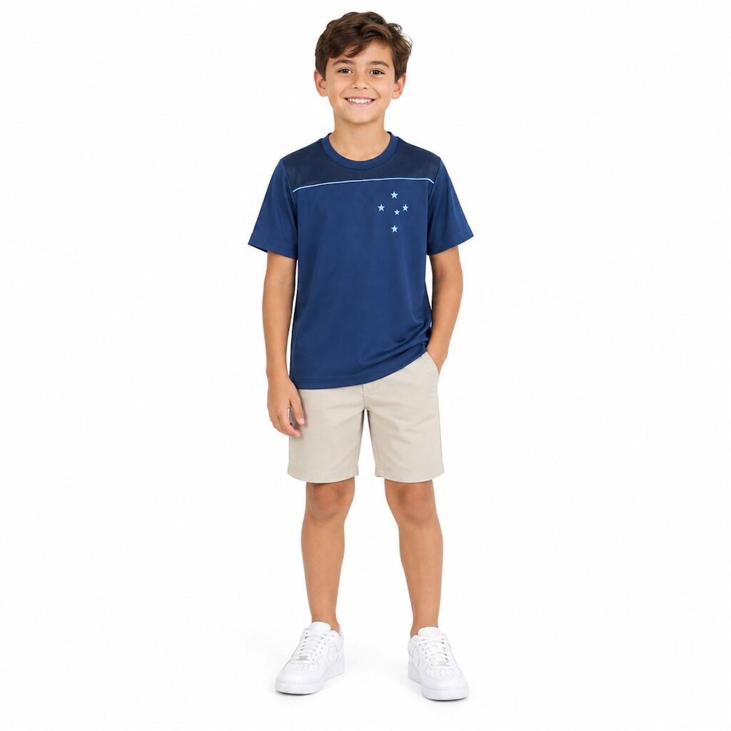Camisa Cruzeiro Braziline Infantil