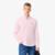 Camisa de Algodão Lacoste de Corte Regular - Rosa Bebê