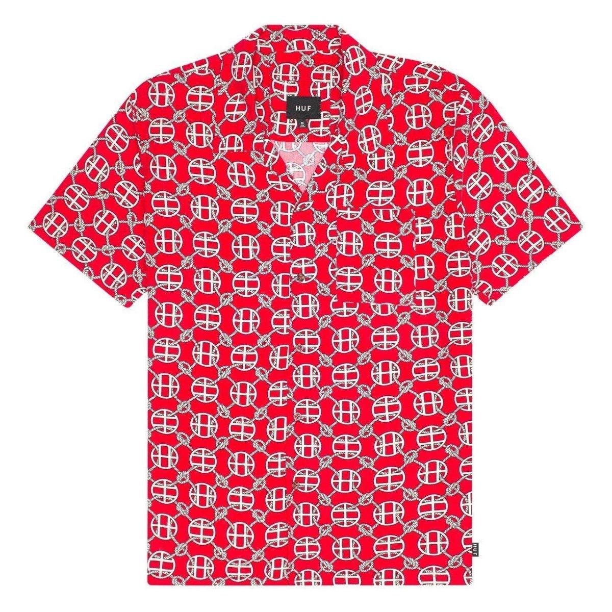 Camisa De Botão HUF Atelier Resorti Masculina Menor preço em Camisa De Botão HUF Atelier Resorti Masculina