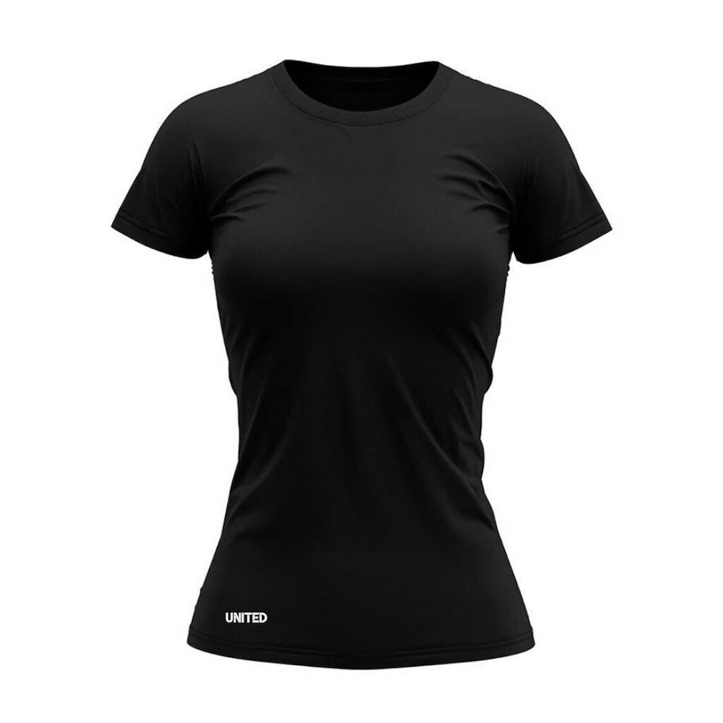 Camisa de compressão térmica feminina United Manga Curta Proteção Solar FPU50+ - Ultramarine - G