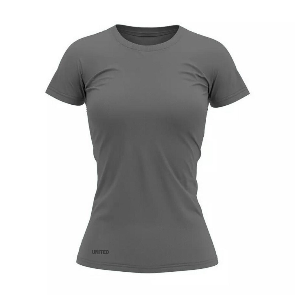Camisa de compressão térmica feminina United Manga Curta Proteção Solar FPU50+ - Ultramarine - G