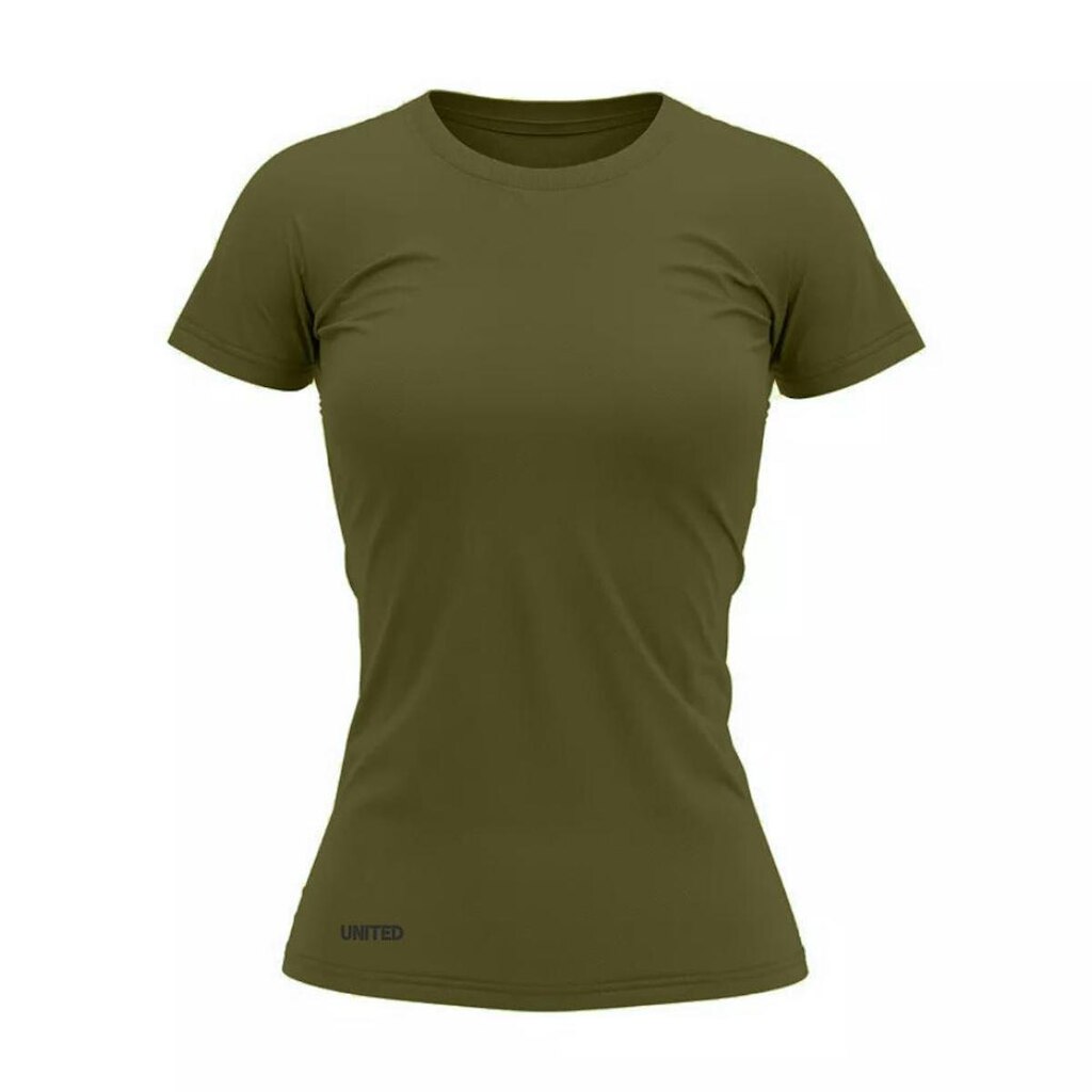 Camisa de compressão térmica feminina United Manga Curta Proteção Solar FPU50+ - Ultramarine - G
