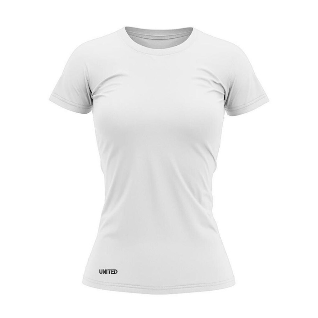 Camisa de compressão térmica feminina United Manga Curta Proteção Solar FPU50+ - Ultramarine - G