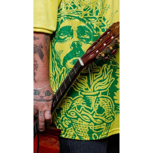 Camisa de Time Chronic Seleção Cristo Amarelo