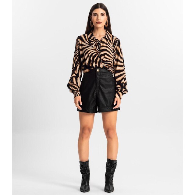 Camisa de Viscose Manga Longa Endless