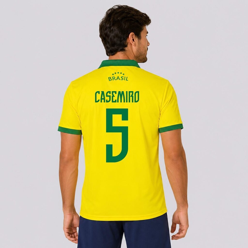 Camisa do Brasil Retrô Casemiro 5