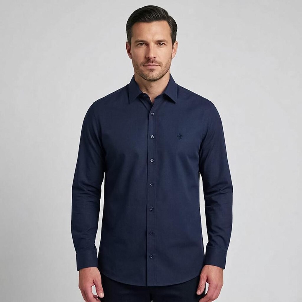 Camisa Dudalina Comfort Lisa Masculino