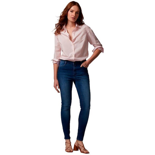 Camisa Dudalina Tricoline Regular Feminino