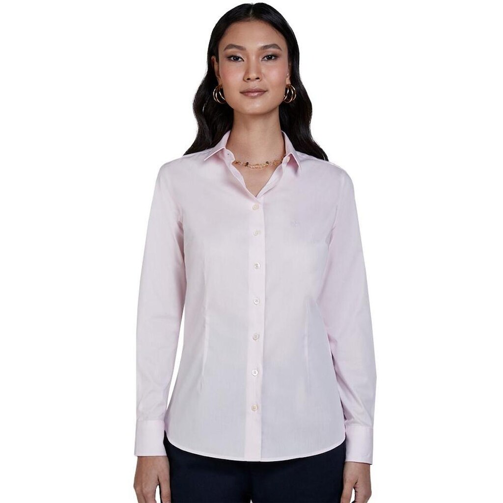 Camisa Dudalina Tricoline Slim Feminino
