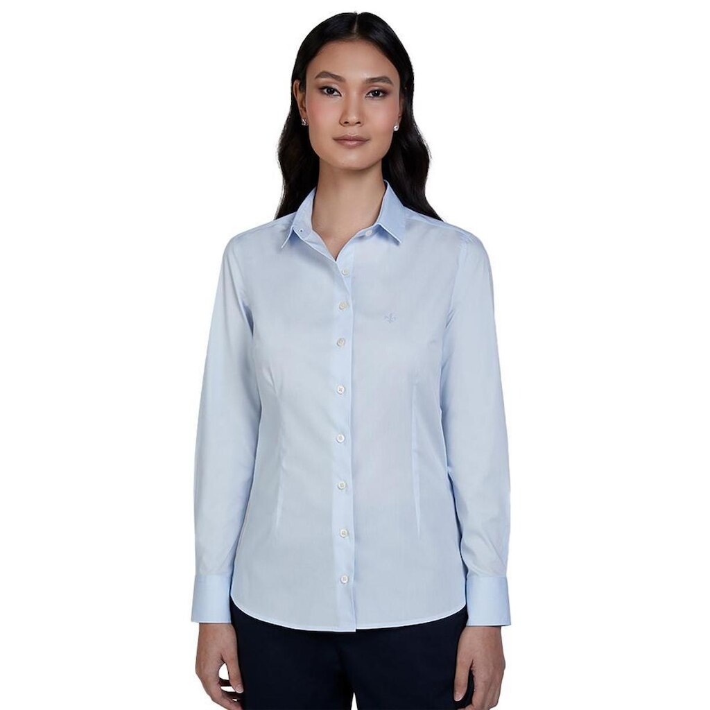 Camisa Dudalina Tricoline Slim Feminino