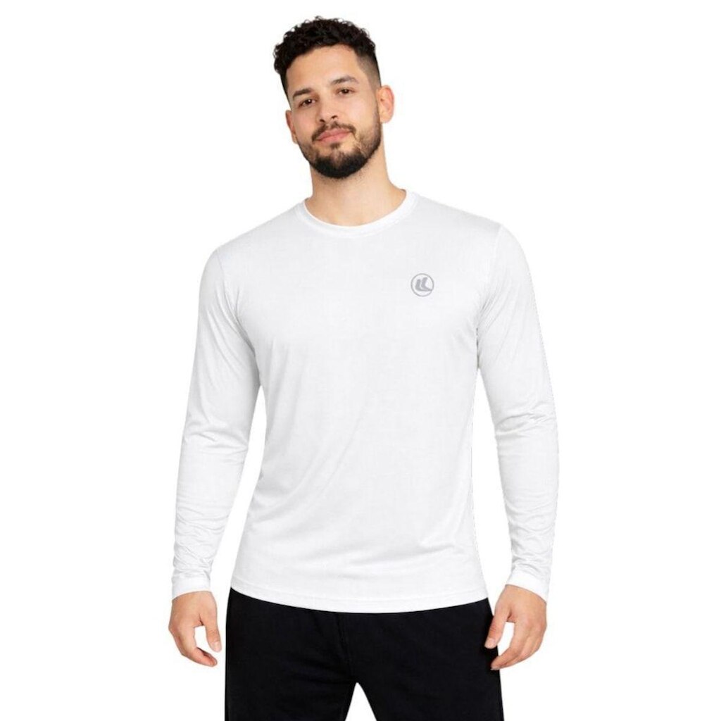 Camisa Esporte Legal Nexus Manga Longa Masculina - Branco G
