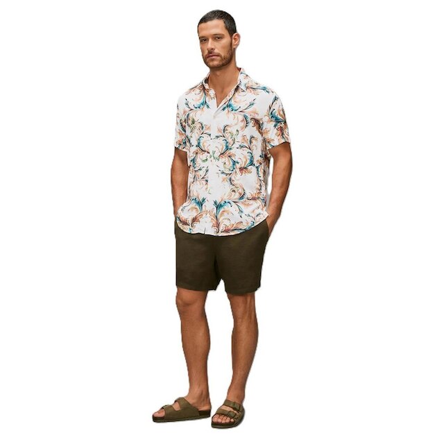 Camisa Estampada Arabescos Reserva