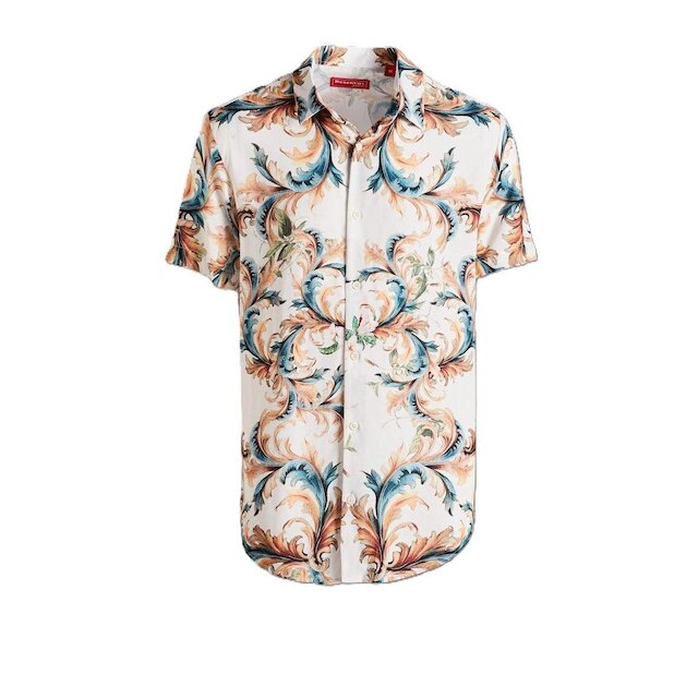 Camisa Estampada Arabescos Reserva