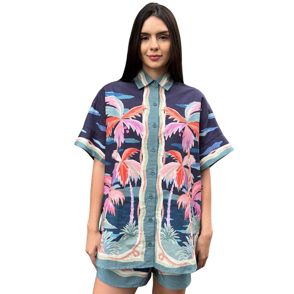 Camisa Estampada Luar Farm