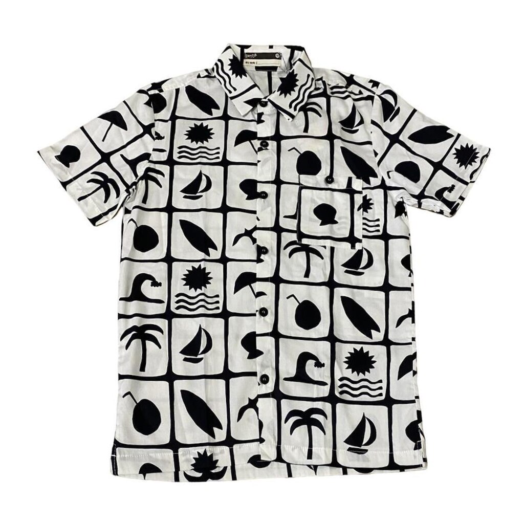Camisa Fabula Bento Ladrilho Off