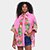 Camisa Farm Coquetel Feminina - Lilás