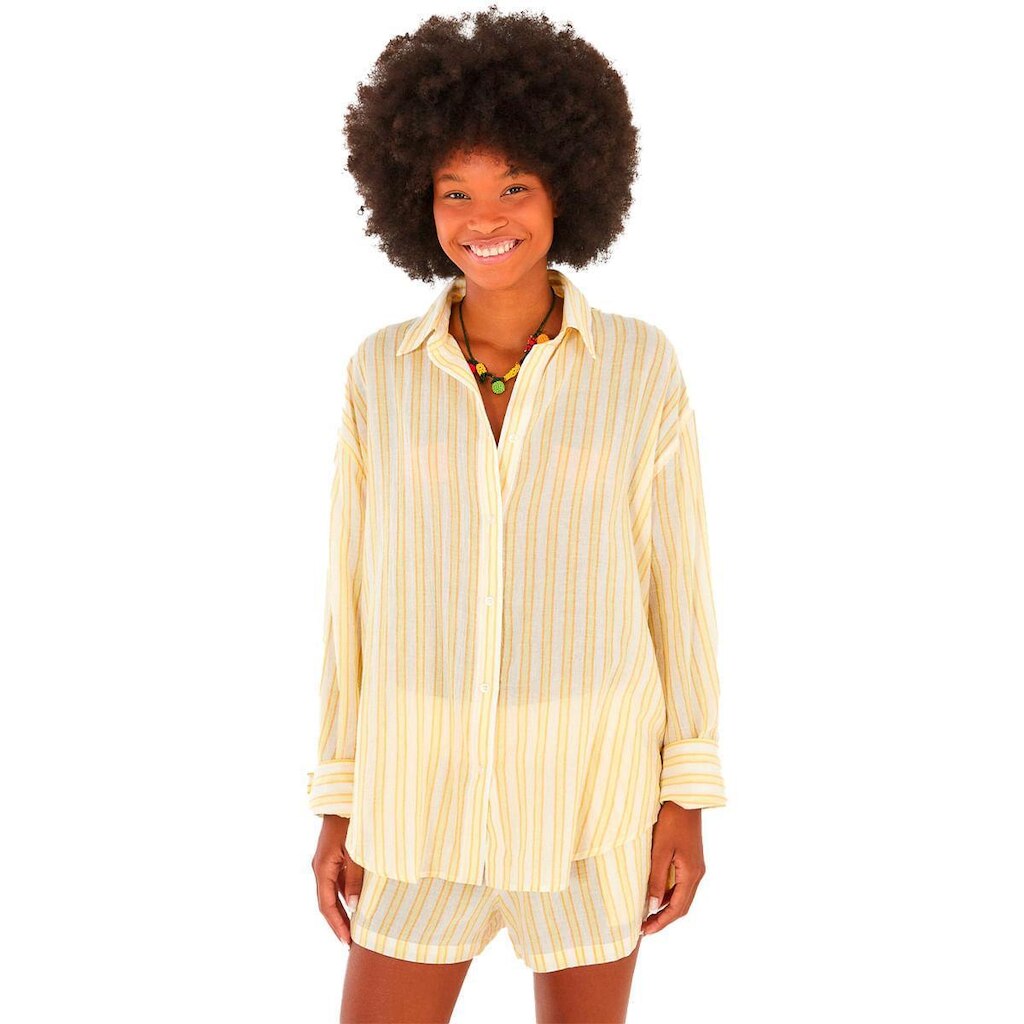 Camisa Farm Fio Tinto Listras