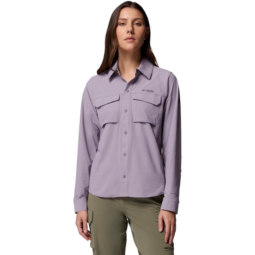 Camisa Feminina Columbia Silver Ridge Leve Manga Longa